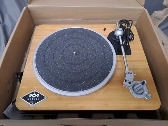 BOXED MARLEY RECORD PLAYER 