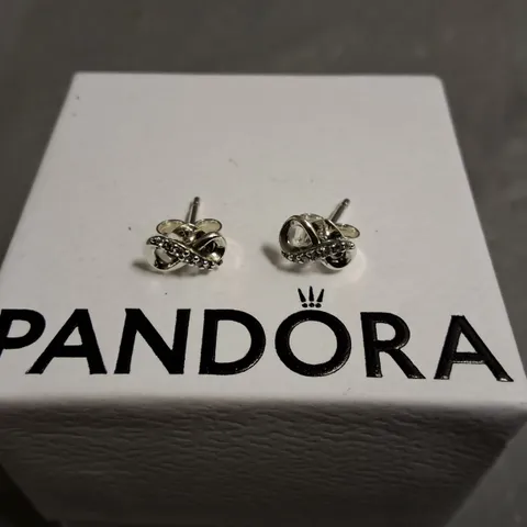 PANDORA INFINITY EARRINGS