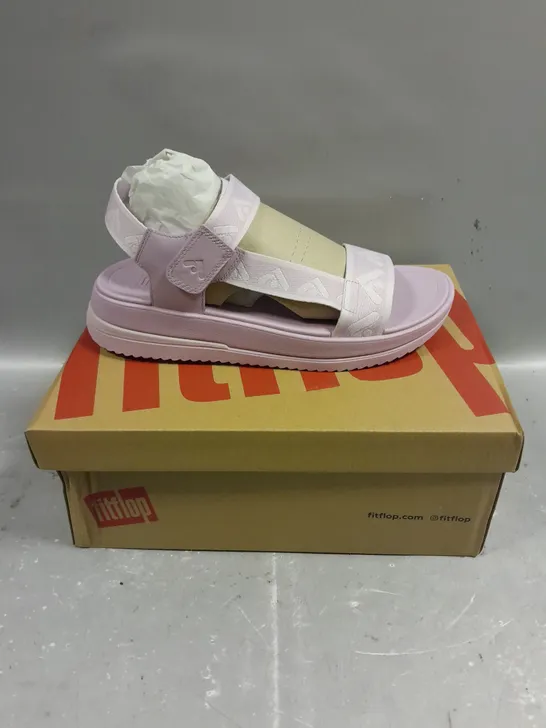 BOXED FITFLOP SURF WEBBING BACK-STRAP SANDALS - 6