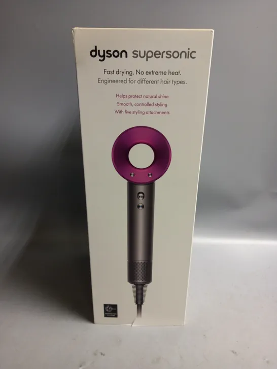 BOXED DYSON SUPERSONIC FAST DRYING HAIR DRYER