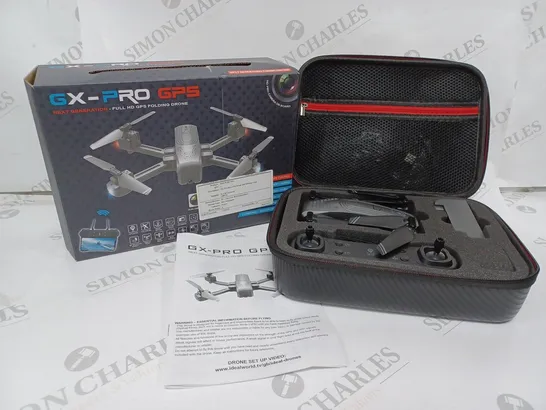 BOXED GX-PRO ULTRA HD PRO FOLDING DRONE 