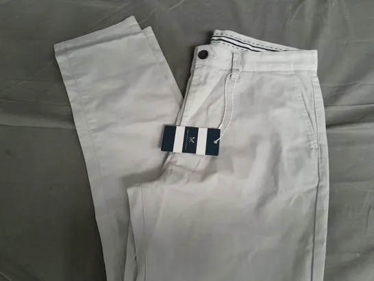 CREW CLOTHING COMPANY SLIM FIT 32R CHINO 