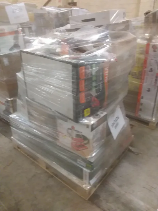 PALLET OF APPROXIMATELY 50 ASSORTED UNTESTED RAW RETURN HOMEWARE AND ELECTRICAL PRODUCTS TO INCLUDE;