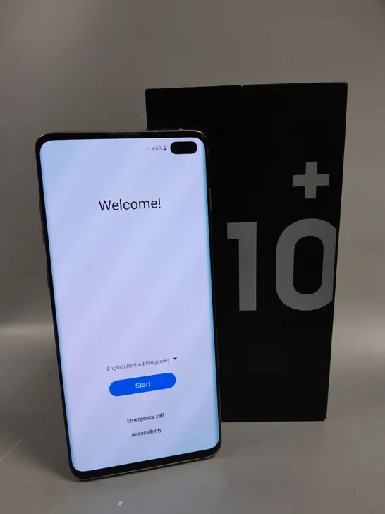 BOXED SAMSUNG GALAXY S10+ SMARTPHONE 