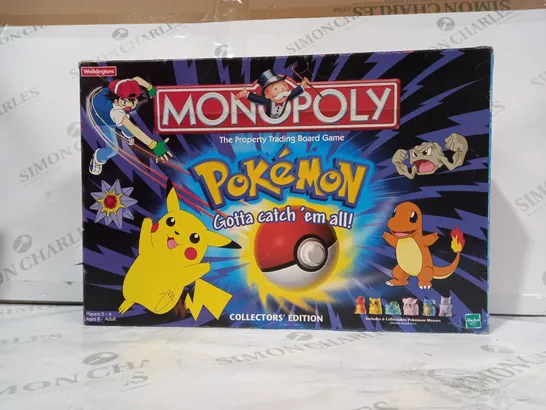 HASBRO MONOPOLY POKÉMON COLLECTORS' EDITION BOARD GAME