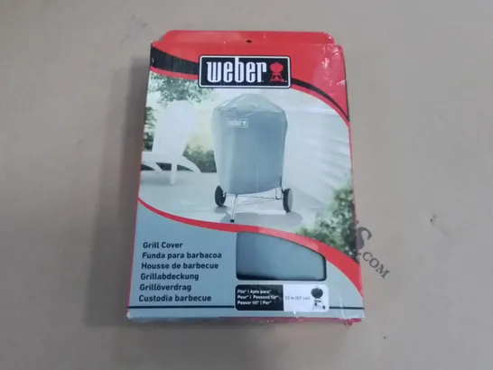 BOXED WEBER GRILL COVER - FITS 57CM