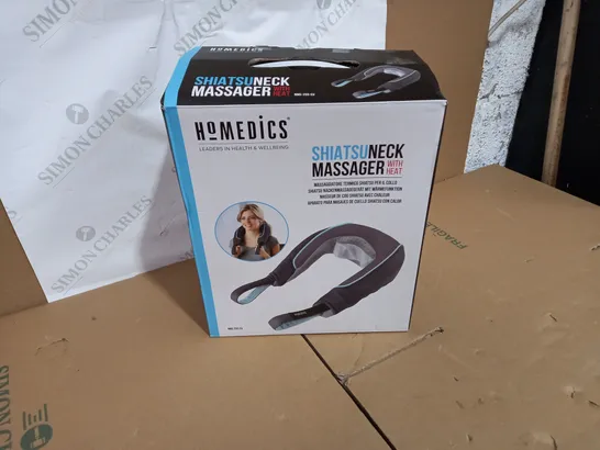 BOXED HOMEDICS SHIATSU NECK MASSAGER WITH HEAT NMS-255-EU