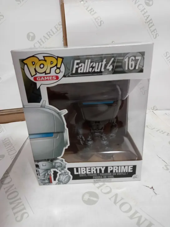 POP VINYL GAMES LIBERTY PRIME FROM FALLOUT 4