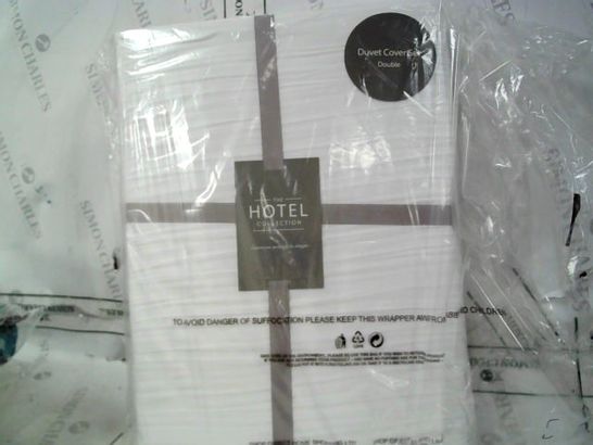 CRINKLE DUVET SET DOUBLE  RRP £30