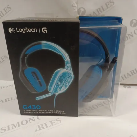 BOXED LOGITECH G430 SURROUND SOUND GAMING HEADSET