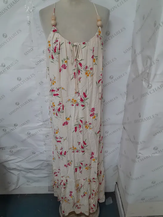 RIVER ISLAND IN OTHER WORDS FLORAL DRESS - UK 12