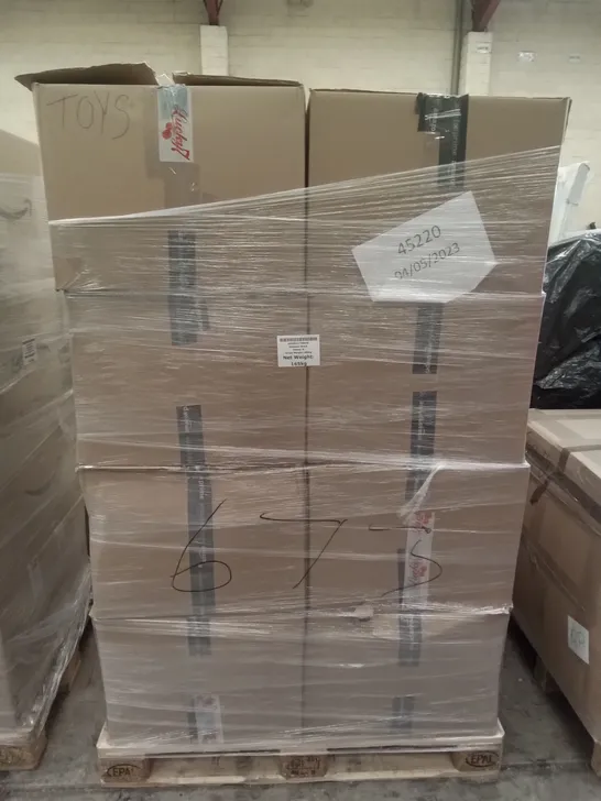 PALLET OF 8 BOXES CONTAINING ASSORTED FACE MASKS