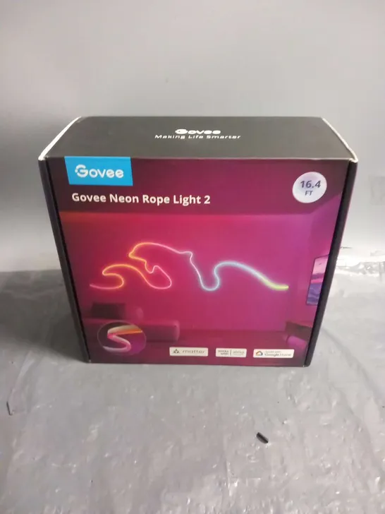 BOXED GOVEE NEON ROPE LIGHT 2 16.4FT