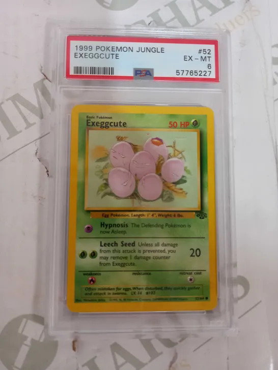 1999 POKEMON JUNGLE EXEGGCUTE POKEMON TRADING CARD