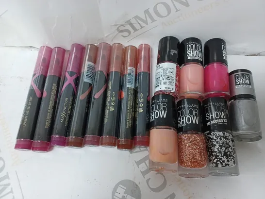 COLOUR SHOW ASSORTED LIP TINT AND NAIL POLISH