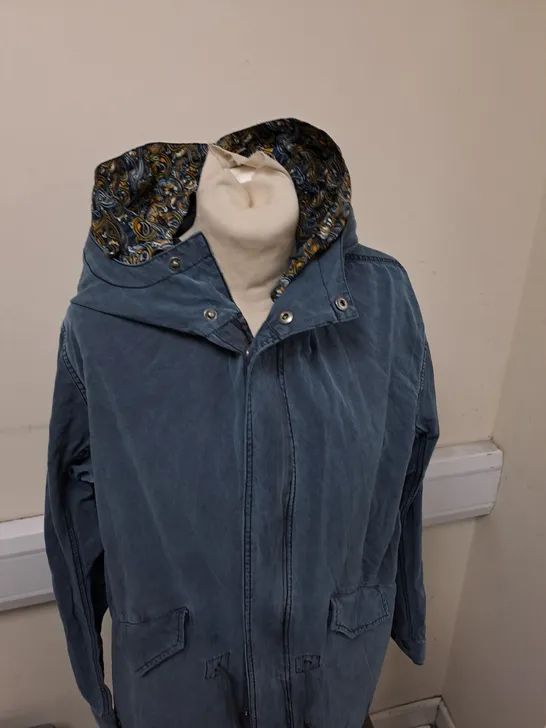 PRETTY GREEN PARKA SHELL COAT SIZE L