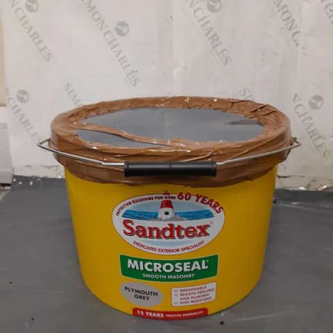 SANDTEX MICROSEAL PLYMOUTH GREY 10L