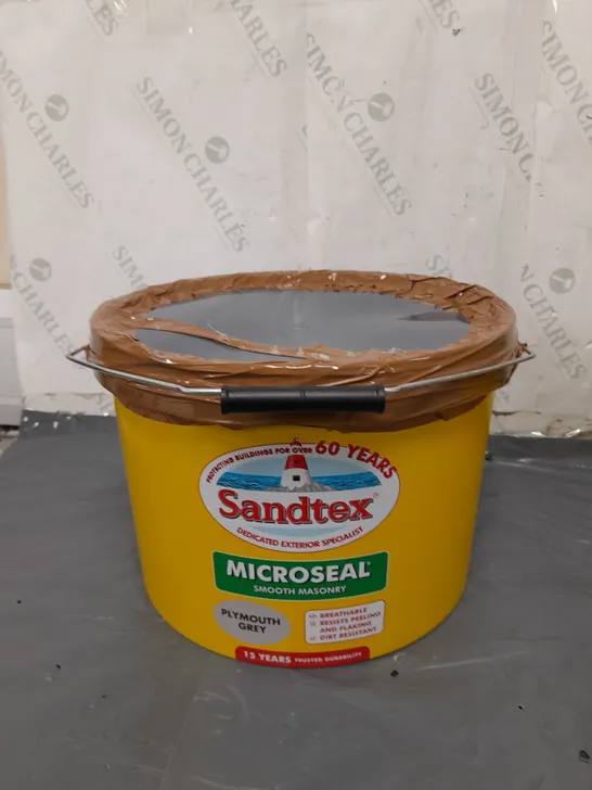 SANDTEX MICROSEAL PLYMOUTH GREY 10L