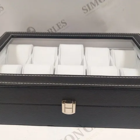 XENICA TRADING COLLECTORS 10 SLOT WATCH BOX