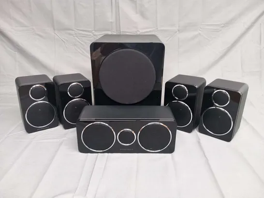 WHARFEDALE DX2 BLACK	5.1 SPEAKER PACKAGE