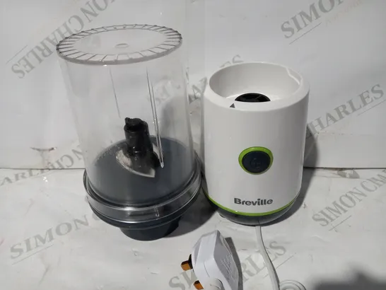 BREVILLE BLEND ACTIVE COMPACT FOOD PROCESSOR AND SMOOTHIE MAKER