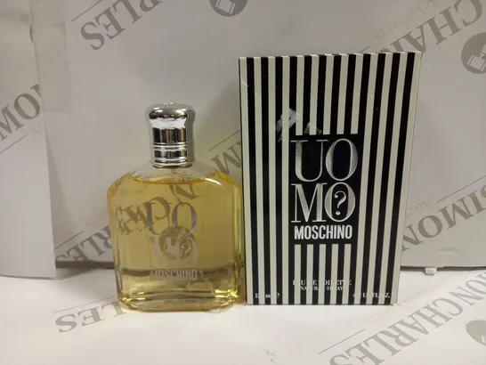 BOXED MOSCHINO UOMO FOR MEN EAU DE TOILETTE 125ML