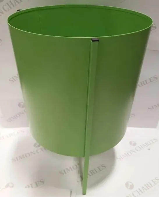 BRAND NEW BOXED MY HOME GREEN METAL PLANTER WITH STAND