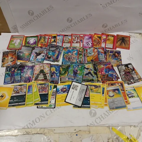 LOT OF APPROXIMATELY 50 ASSORTED TRADING/TRAINING CARDS 