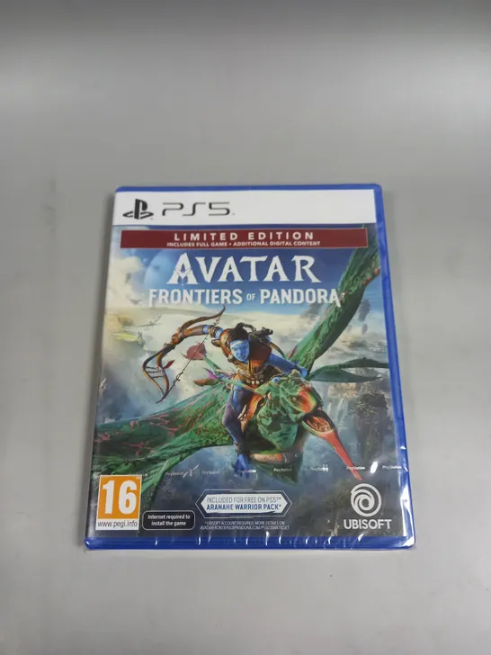 SEALED AVATAR FRONTIERS OF PANDORA LIMITED EDITION FOR PS5 