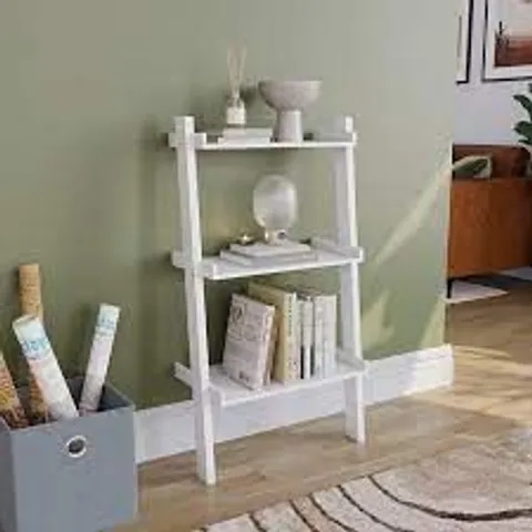 BOXED VIDA DESIGNS YORK 3 TIER LADDER BOOKCASE 