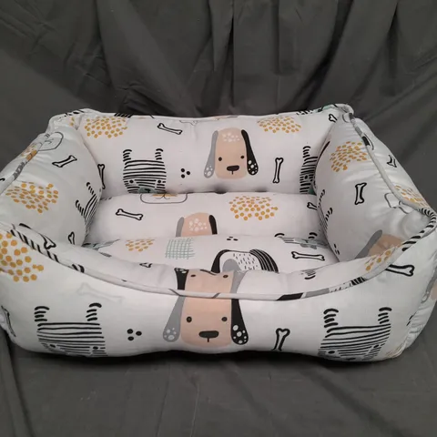 PADDED DOG BED