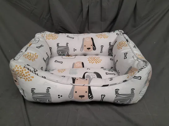 PADDED DOG BED