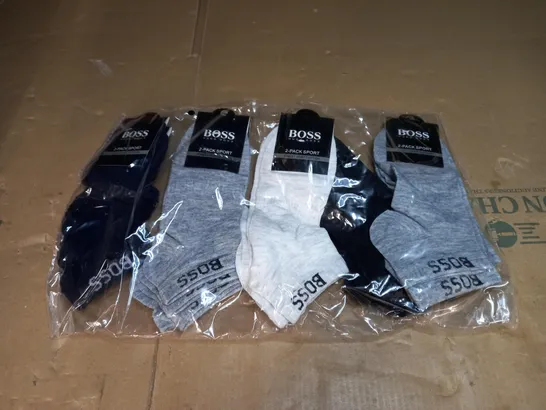 PACK OF 5 HUGO BOSS ANKLE SOCKS