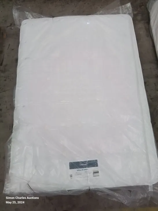 QUALITY BAGGED 4'6" DOUBLE SILENTNIGHT MIRACOIL ORTHO MATTRESS