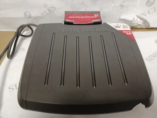 GEORGE FOREMAN 28300 IMMERSA INDIVIDUAL ELECTRIC GRILL