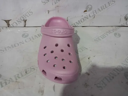 BOXED PAIR OF CROCS CLASSIC IN PINK SIZE UNSPECIFIED