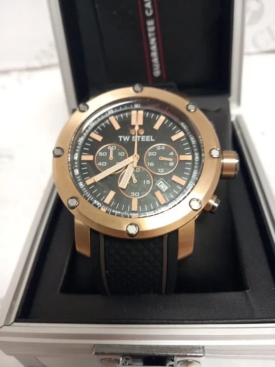 BOXED TW STEEL GENTS GRANDEUR TECH CHRONOGRAPH 