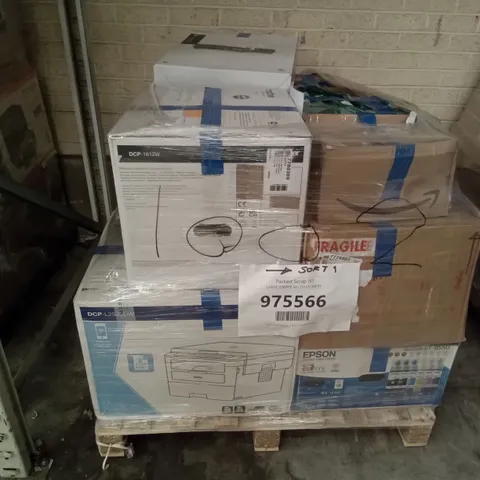 PALLET OF APPROXIMATELY 16 SOUND, PRINTER AND PERIPHERAL ITEMS INCLUDING: