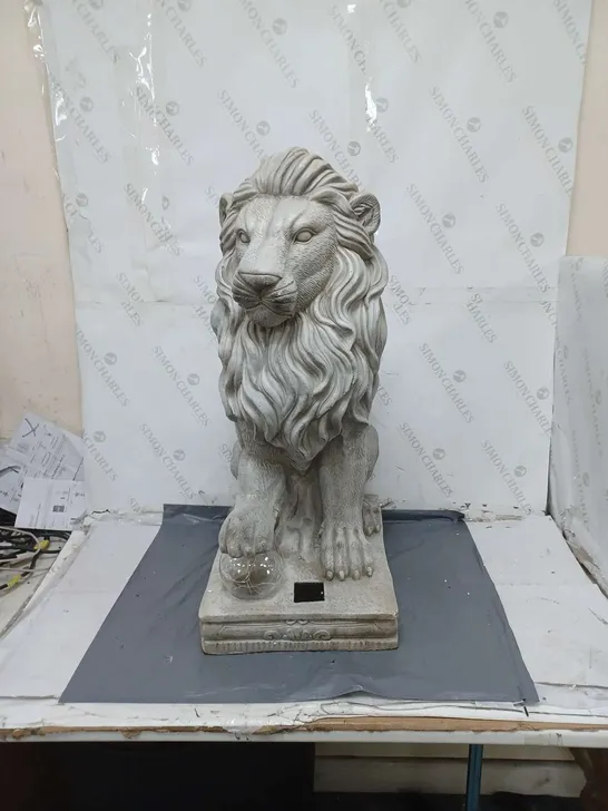 BOXED MY GARDEN STORIES LION SCULPTURE - COLLECTION ONLY