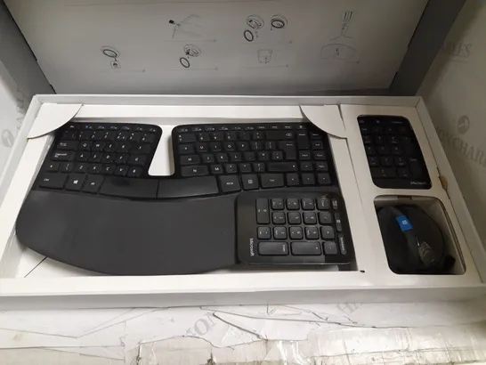 MICROSOFT SCULPT ERGONOMIC DESKTOP SET 