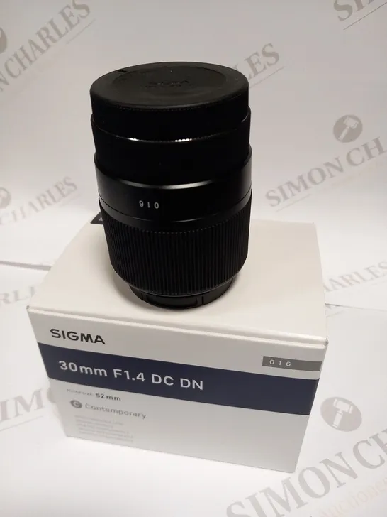 BOXED SIGMA 30MM F1.4 DC DN LENS