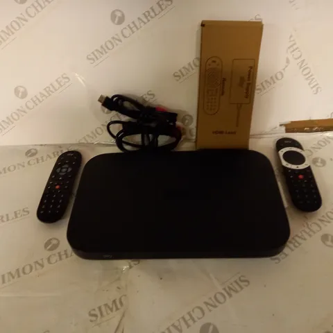 BOXED SKY BOX WITH REMOTE CONTROLS AND LEADS