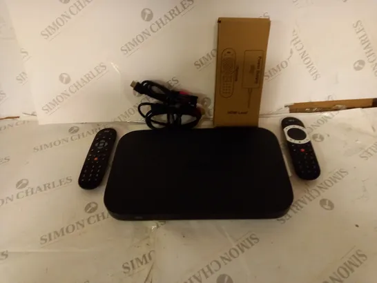 BOXED SKY BOX WITH REMOTE CONTROLS AND LEADS