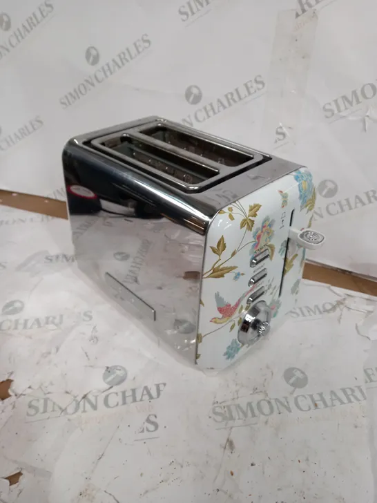 LAURA ASHLEY ELVEDEN PRINT 2 SLICE TOASTER