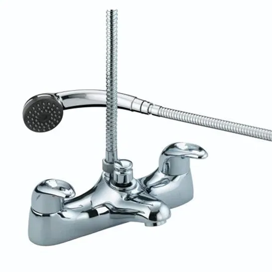 BOXED DECK MOUNTED BATH SHOWER MIXER