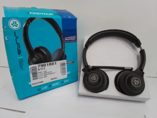 BOXED JLAB GO WORK WIRELESS HEADSETS WITH MICROPHONE