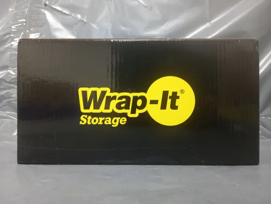 BOX OF APPROXIMATELY 10 ASSORTED HOUSEHOLD ITEMS TO INCLUDE WRAP-IT STORAGE STRAPS, ETC