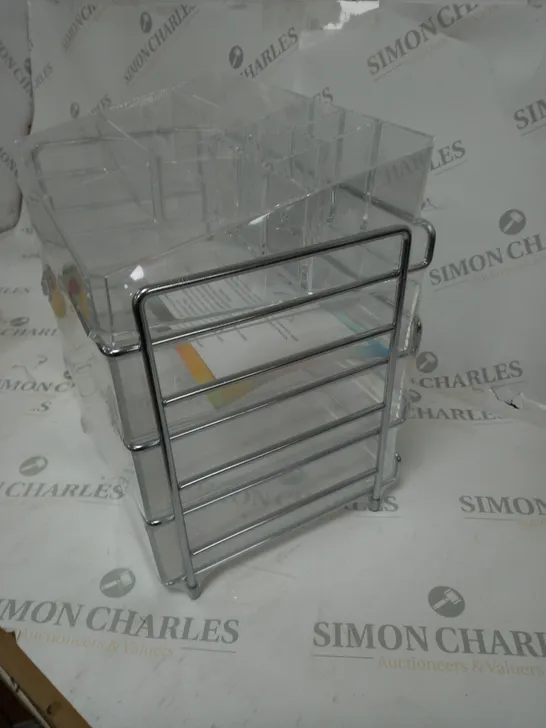 TILI FRAMED ACRYLIC STORAGE DRAWER SET