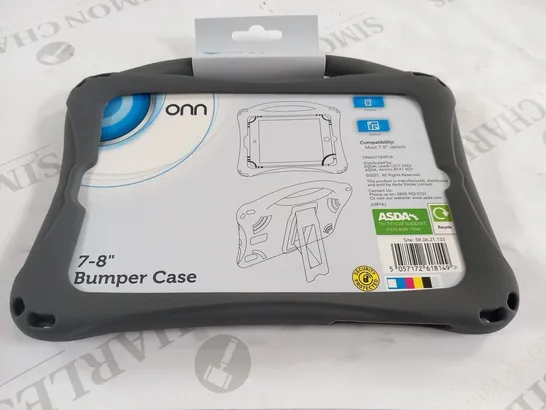 10 BOXES OF 4 BRAND NEW ONN 7-8" BUMPER CASES(40 CASES IN TOTAL