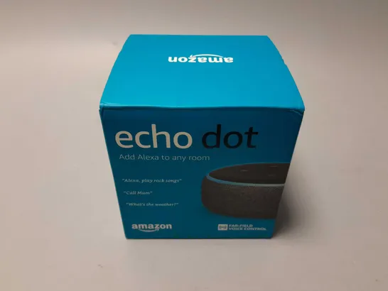 BOXED AMAZON ECHO DOT